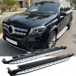 Πλαϊνά σκαλοπάτια AMG look για Mercedes-Benz GLS-Class (X166) 2016 - 2019